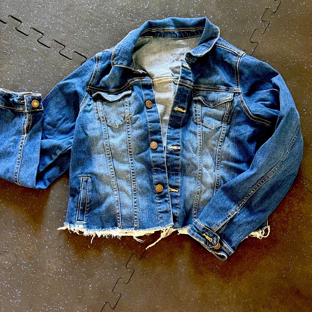 Jordache stretchy jeans jacket